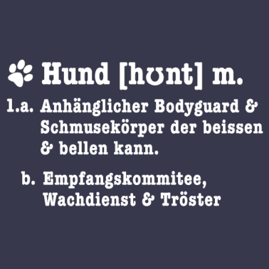Motiv Lustiges Hunde T-Shirt, Süsser Hund, Spruch