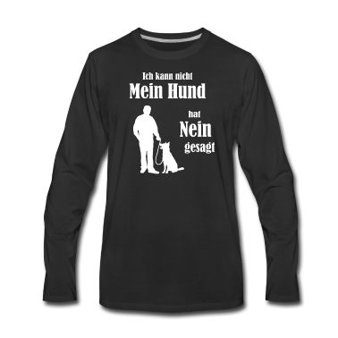 Hunde Langarmshirt - Hunde Spruch