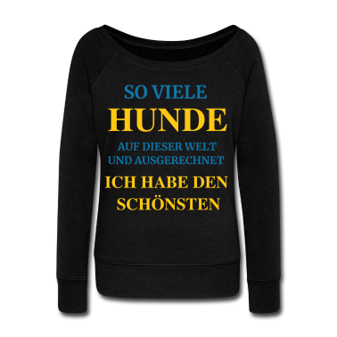 Hunde Langarmshirt - Schönster Hund der Welt Hundebesitzer Tierfreund
