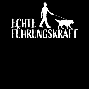 Motiv Echte Führungskraft Mann Chef Hund