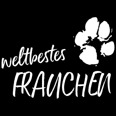 Motiv weltbestes Frauchen Pfote Hund