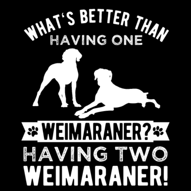 Motiv Weimaraner grau Hund lustiges Geschenk