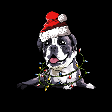 Motiv Boxer Weihnachten Hunde Geschenk