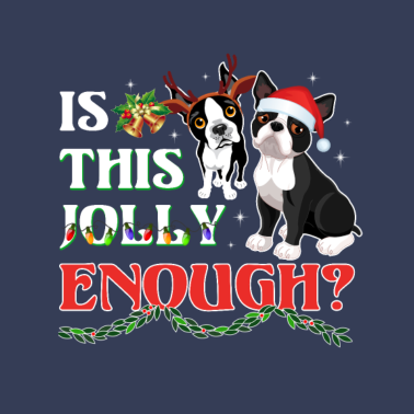 Motiv Weihnachten Hunde-Shirt Geschenk