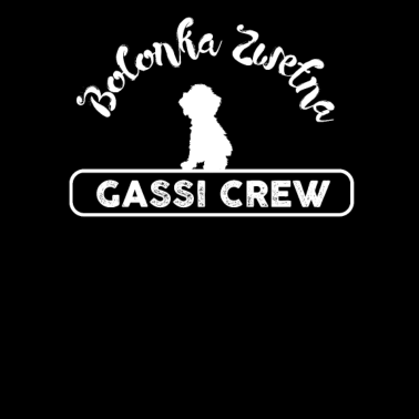Motiv Bolonka Zwetna Gassi Crew - Bolonka Hund Geschenk