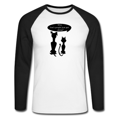 Hunde Langarmshirt - KATZE HUND