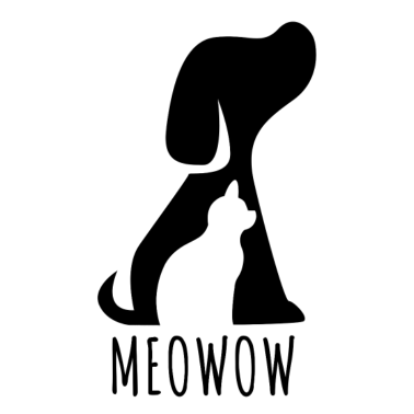 Motiv Hund Katze miau wau