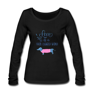 Hunde Langarmshirt - Dog Love