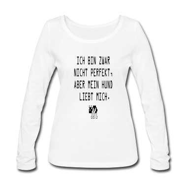 Hunde Langarmshirt - Spruch Hundeliebe