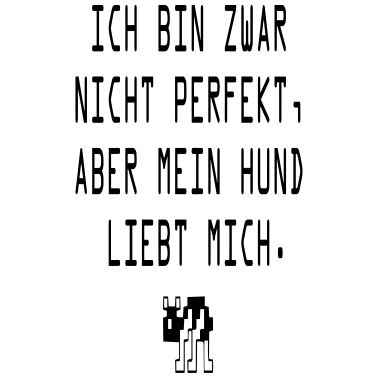 Motiv Spruch Hundeliebe