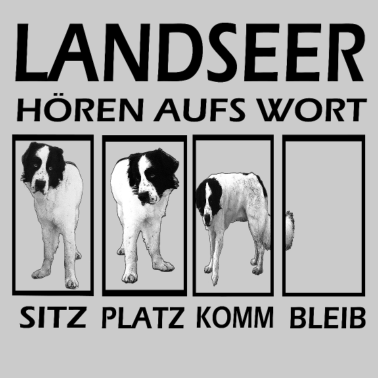 Motiv Landseer-Hund-Geschenkidee