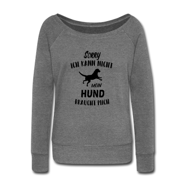 Hunde Langarmshirt - Hund Spruch Hundebesitzer Geschenkidee