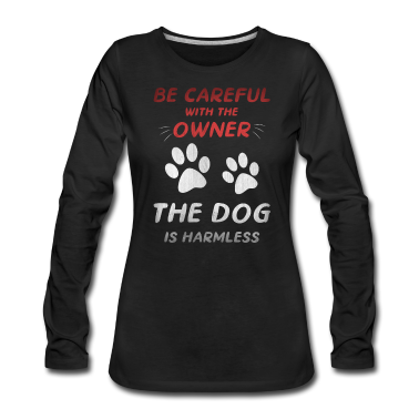 Hunde Langarmshirt - Lustiger Hunde Spruch