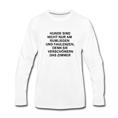 Hunde Langarmshirt - Hunde Sprüche