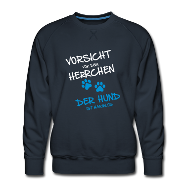 Hunde Pullover - Vorsicht Herrchen