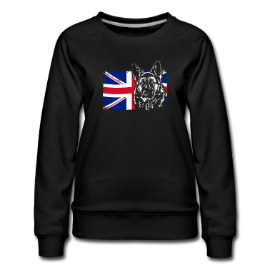 Hunde Pullover - DEUTSCHER SCHÄFERHUND Union Jack Flag Wilsigns