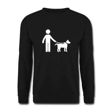 Hunde Pullover - Mann mit Hund
