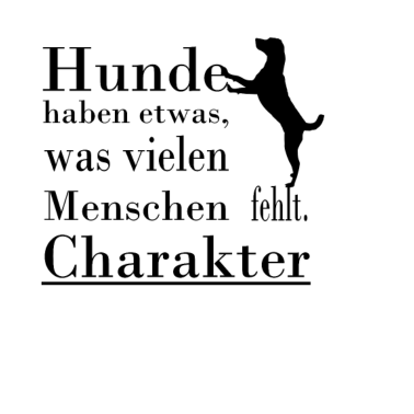 Motiv Hund Sprüche
