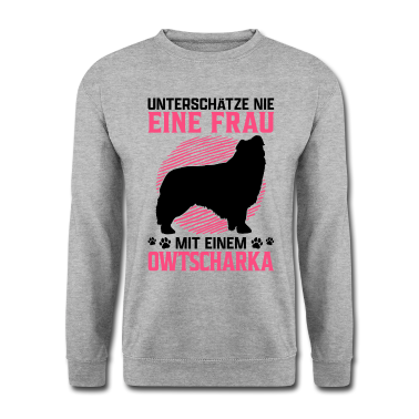 Hunde Pullover - Frau mit Kaukasischer Owtscharka Kaukase Spruch