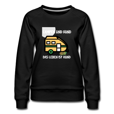 Hunde Pullover - Campen mit Hund Wohnwagen Urlaub