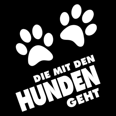 Motiv Die mit den Hunden Geht