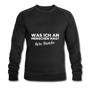 Hunde Pullover - Ich mag keine Menschen, sondern Hunde