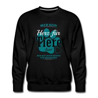 Hunde Pullover - Herz für Tiere Pfote Tierliebhaber Tierschutz