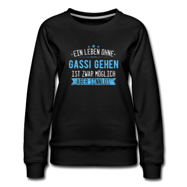 Hunde Pullover - Hund Hunde Gassi gehen Haustier Vierbeiner Spruch