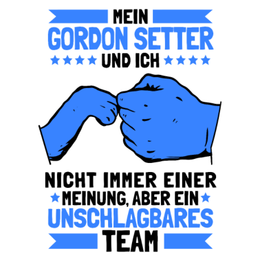 Motiv Mein Gordon Setter und Ich Vorstehhund Geschenk