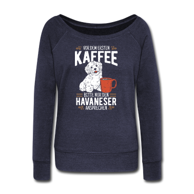Hunde Pullover - Havaneser Ersten Kaffee Hund Haustier Geschenk