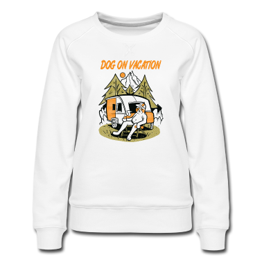 Hunde Pullover - Relax Hund im Urlaub, Wohnwagen Hunde Camping FUN