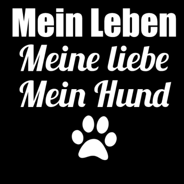 Motiv Hunde Spruch