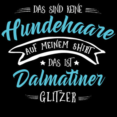 Motiv Hund Dalmatiner Glitzer