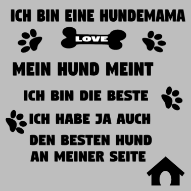Motiv Hundemama