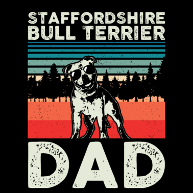Motiv Staffordshire Bullterrier Hundehalter Geschenk