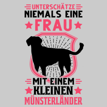 Motiv Kleiner Münsterländer Besitzetrin Frau Jagdhund
