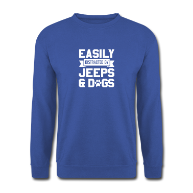 Hunde Pullover - Schnell abgelenkt durch Jeeps und Hunden