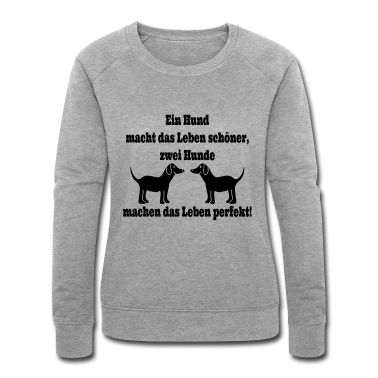 Hunde Pullover - Zwei Hunde Spruch