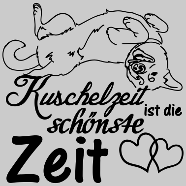 Motiv Kuschelzeit,schönste Zeit Hunde, Sprüche, Geschenk