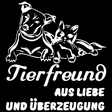 Motiv Tierfreund Tier Haustier Freund Liebe Geschenk