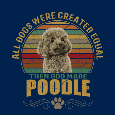 Motiv Auf den Hund gekommen mit dem Pudel