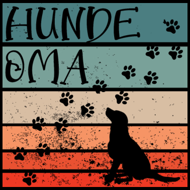 Motiv Hunde Oma Vintage Labrador