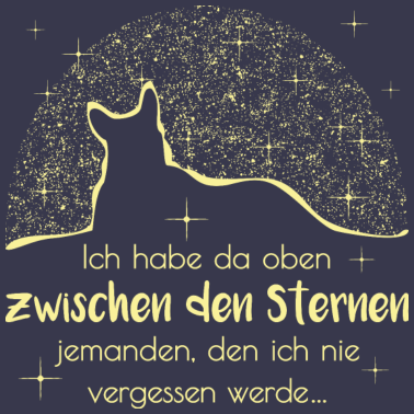 Motiv Da oben zwischen den Sternen - Hund