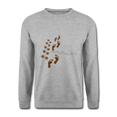 Hunde Pullover - Hunde Pfote Zusammhalt Spruch Geschenk