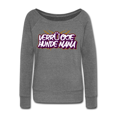 Hunde Pullover - Verrückte Hunde Mama Frauchen Hundeliebe Geschenk