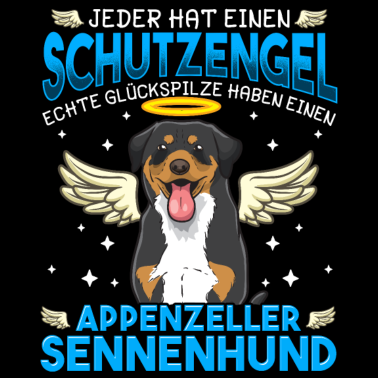 Motiv Appenzeller Sennenhund lustiger Spruch