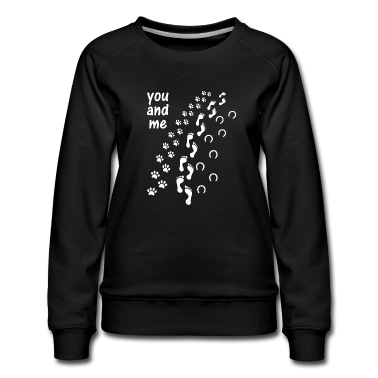 Hunde Pullover - You and me Pferd Hufeisen Hund