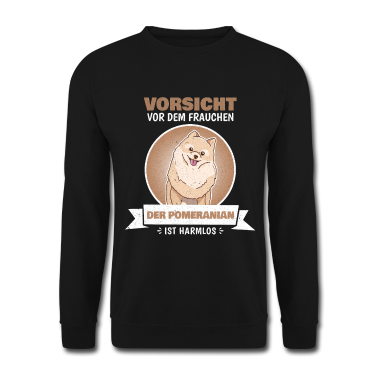 Hunde Pullover - Pomeranian Zwergspitz Pommerscher - Vorsicht