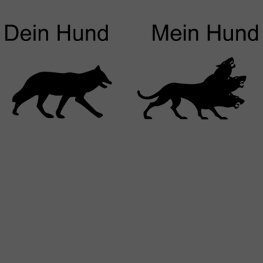 Motiv Dein Hund, Mein Hund