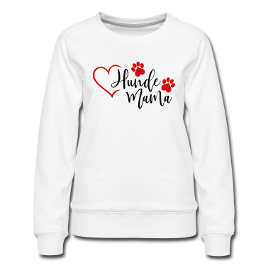 Hunde Pullover - Hundemama Hunde Mama Hund Herz Frauchen Tier rot